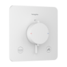 Bateria termostatyczna do 2 odbiorników, podtynkowa Biały Matowy Ecostat Comfort Q HANSGROHE 33717700