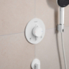 Bateria termostatyczna do 2 odbiorników, podtynkowa Biały Matowy Ecostat Comfort S HANSGROHE 33718700