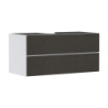 Szafka pod szlifowaną umywalkę wpuszczaną w blat/nablatową z 2 szufladami 1180/550, Biały Matowy Xevolos E HANSGROHE 54193660