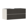 Szafka pod umywalkę wpuszczaną w blat /nablatowąz 2 szufladami 1180/550, Piaskowy Beż Matowy Xevolos E HANSGROHE 54194660