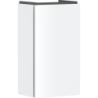 Szafka pod małą umywalkę wiszącą z drzwiami lewymi 340/240 Biały Matowy Xilesa E HANSGROHE 54243700