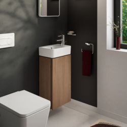 Szafka pod małą umywalkę wiszącą z drzwiami prawymi 340/240 null Xilesa E HANSGROHE 54244550