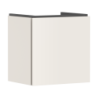Szafka pod małą umywalkę wiszącą z 1 szufladą 480/380 Piaskowy Beż Matowy Xilesa E HANSGROHE 54247780