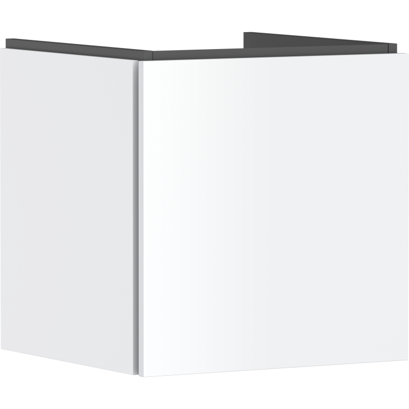 Szafka pod małą umywalkę wiszącą z 1 szufladą 480/470 Biały Matowy Xilesa E HANSGROHE 54249700