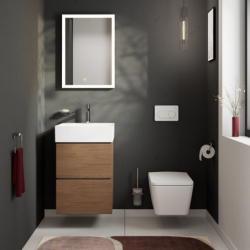 Szafka pod małą umywalkę wiszącą z 2 szufladami 480/470 null Xilesa E HANSGROHE 54250550