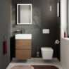 Szafka pod małą umywalkę wiszącą z 2 szufladami 480/470 null Xilesa E HANSGROHE 54250550