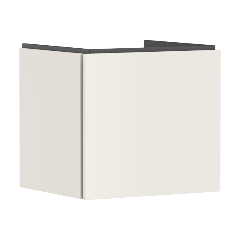Szafka pod umywalkę wiszącą z 1 szufladą 530/470 Piaskowy Beż Matowy Xilesa E HANSGROHE 54251780