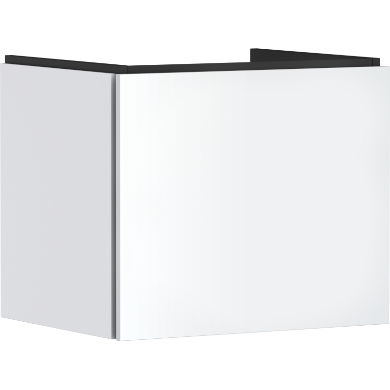 Szafka pod umywalkę wiszącą z 1 szufladą 580/470 Biały Matowy Xilesa E HANSGROHE 54253700