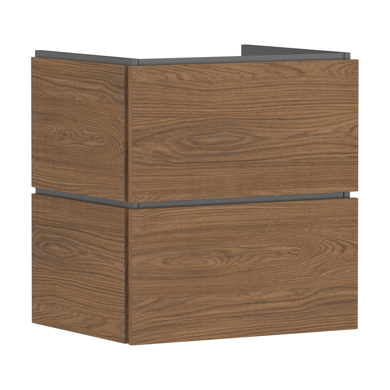 Szafka pod umywalkę wiszącą z 2 szufladami 580/470 null Xilesa E HANSGROHE 54254550