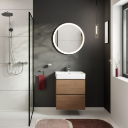 Szafka pod umywalkę wiszącą z 2 szufladami 580/470 null Xilesa E HANSGROHE 54254550