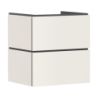 Szafka pod umywalkę wiszącą z 2 szufladami 580/470 Piaskowy Beż Matowy Xilesa E HANSGROHE 54254780
