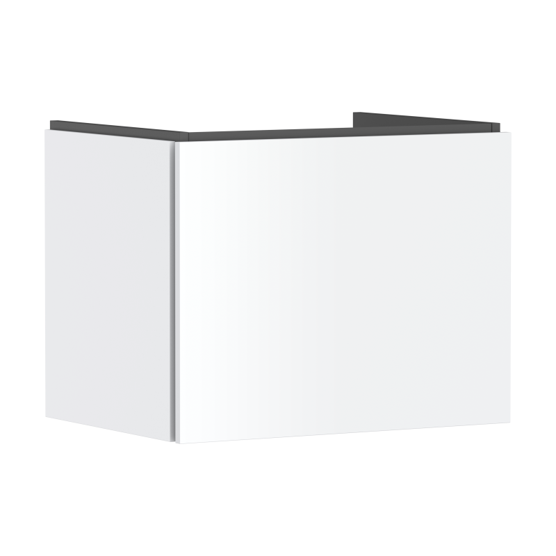 Szafka pod umywalkę wiszącą z 1 szufladą 630/470 Biały Matowy Xilesa E HANSGROHE 54255700