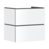 Szafka pod umywalkę wiszącą z 2 szufladami 630/470 Biały Matowy Xilesa E HANSGROHE 54256700