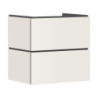 Szafka pod umywalkę wiszącą z 2 szufladami 630/470 Piaskowy Beż Matowy Xilesa E HANSGROHE 54256780