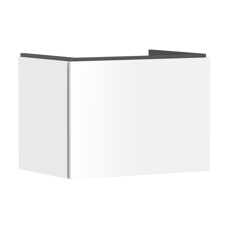 Szafka pod umywalkę wiszącą z 1 szufladą 680/470 Biały Matowy Xilesa E HANSGROHE 54257700