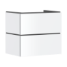 Szafka pod umywalkę wiszącą z 2 szufladami 680/470 Biały Matowy Xilesa E HANSGROHE 54258700