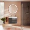 Szafka pod umywalkę wiszącą z 1 szufladą 780/470 Szary Łupek Matowy Xilesa E HANSGROHE 54259760