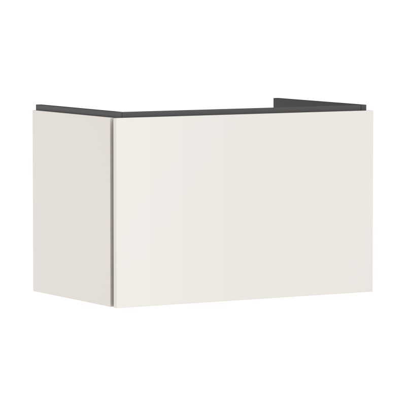 Szafka pod umywalkę wiszącą z 1 szufladą 780/470 Piaskowy Beż Matowy Xilesa E HANSGROHE 54259780