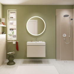 Szafka pod umywalkę wiszącą z 1 szufladą 780/470 Piaskowy Beż Matowy Xilesa E HANSGROHE 54259780