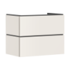 Szafka pod umywalkę wiszącą z 2 szufladami 780/470 Piaskowy Beż Matowy Xilesa E HANSGROHE 54260780