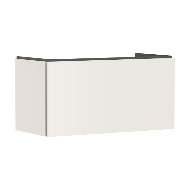 Szafka pod umywalkę wiszącą z 1 szufladą 980/470 Piaskowy Beż Matowy Xilesa E HANSGROHE 54261780