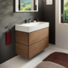 Szafka pod umywalkę wiszącą z 2 szufladami 980/470 null Xilesa E HANSGROHE 54262550