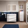 Szafka pod umywalkę wiszącą z 2 szufladami 980/470 Biały Matowy Xilesa E HANSGROHE 54262700