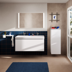 Szafka pod umywalkę wiszącą z 1 szufladą 1180/470 Biały Matowy Xilesa E HANSGROHE 54263700