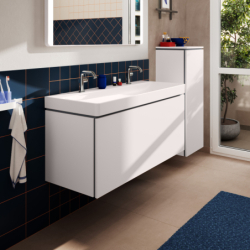 Szafka pod umywalkę wiszącą z 1 szufladą 1180/470 Biały Matowy Xilesa E HANSGROHE 54263700