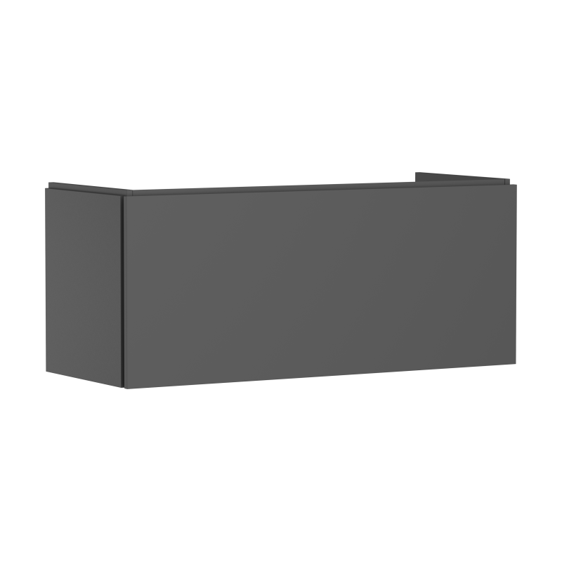 Szafka pod umywalkę wiszącą z 1 szufladą 1180/470 Szary Łupek Matowy Xilesa E HANSGROHE 54263760