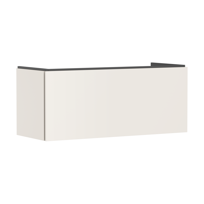 Szafka pod umywalkę wiszącą z 1 szufladą 1180/470 Piaskowy Beż Matowy Xilesa E HANSGROHE 54263780