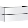 Szafka pod umywalkę wiszącą z 2 szufladami 1180/470 Biały Matowy Xilesa E HANSGROHE 54264700