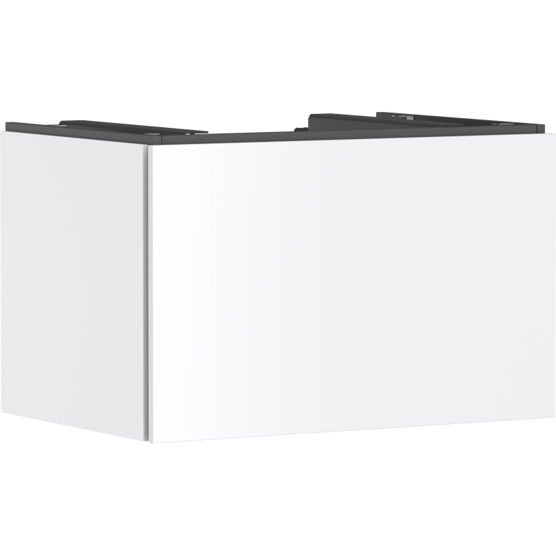 Szafka pod szlifowaną umywalkę wpuszczaną w blat/nablatową z 1 szufladą 780/550 Biały Matowy Xilesa E HANSGROHE 54265700