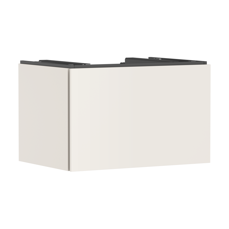 Szafka pod szlifowaną umywalkę wpuszczaną w blat/nablatową z 1 szufladą 780/550 Piaskowy Beż Matowy Xilesa E HANSGROHE 54265780