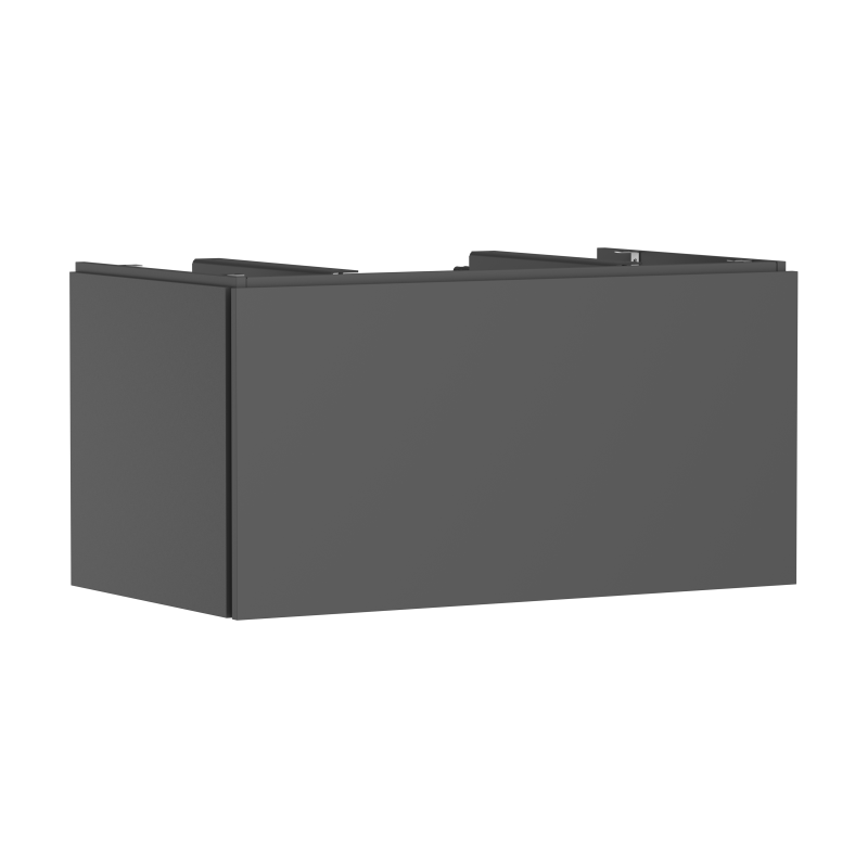 Szafka pod szlifowaną umywalkę wpuszczaną w blat/nablatową z 1 szufladą 980/550 Szary Łupek Matowy Xilesa E HANSGROHE 54266760