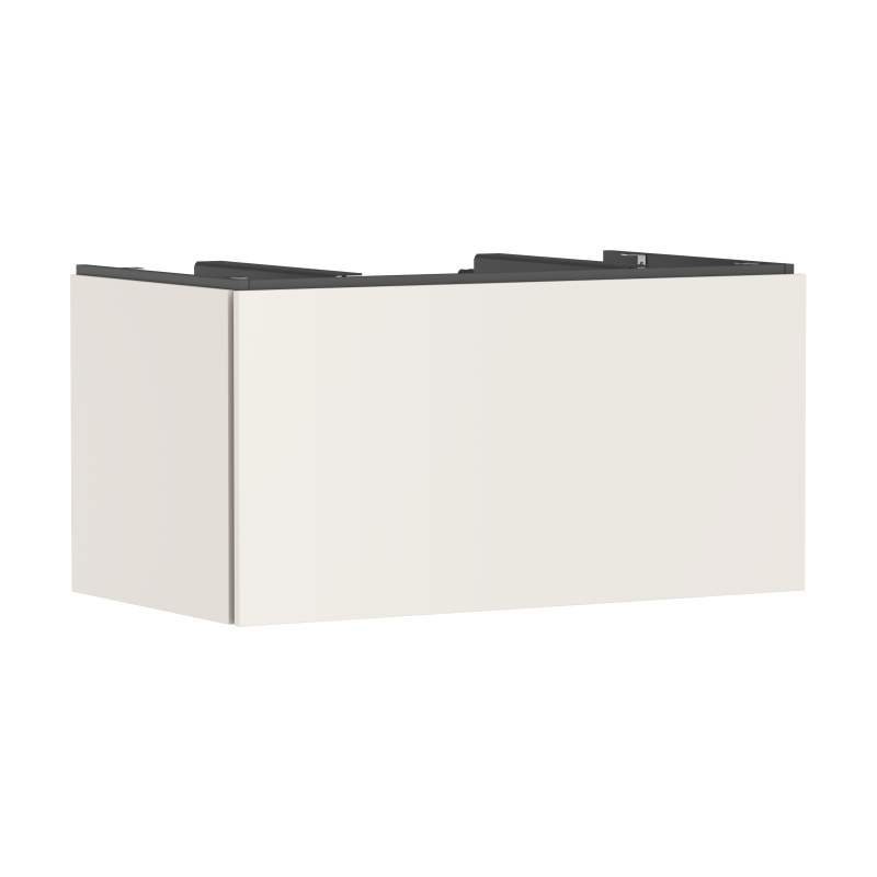Szafka pod szlifowaną umywalkę wpuszczaną w blat/nablatową z 1 szufladą 980/550 Piaskowy Beż Matowy Xilesa E HANSGROHE 54266780