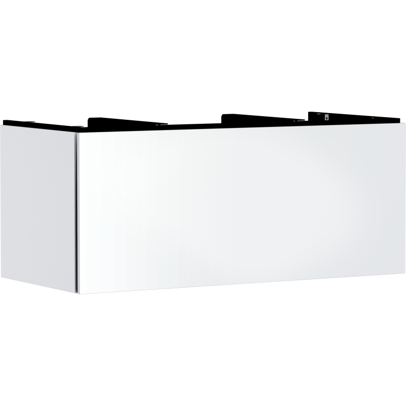 Szafka pod szlifowaną umywalkę wpuszczaną w blat/nablatową z 1 szufladą 1180/550 Biały Matowy Xilesa E HANSGROHE 54267700