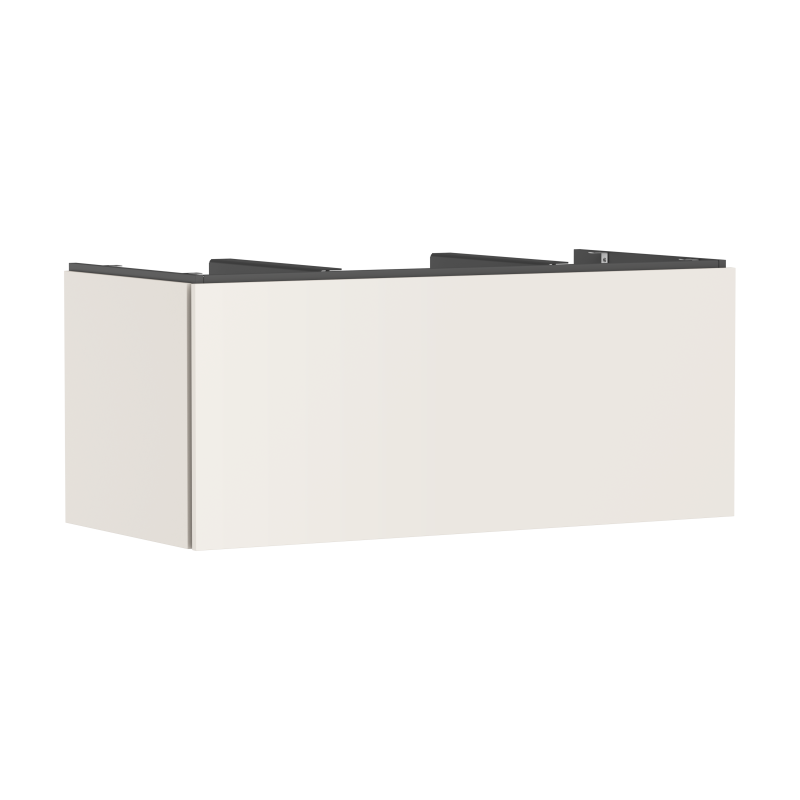 Szafka pod szlifowaną umywalkę wpuszczaną w blat/nablatową z 1 szufladą 1180/550 Piaskowy Beż Matowy Xilesa E HANSGROHE 54267780