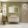 Szafka pod szlifowaną umywalkę wpuszczaną w blat/nablatową z 1 szufladą 1180/550 Piaskowy Beż Matowy Xilesa E HANSGROHE 54267780