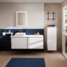 Szafka pod szlifowaną umywalkę wpuszczaną w blat/nablatową z 2 szufladami 1375/550 Biały Matowy Xilesa E HANSGROHE 54268700