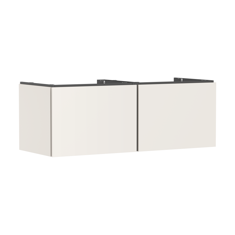 Szafka pod umywalkę wpuszczaną w blat/nablatową z 2 szufladami 1375/550 Piaskowy Beż Matowy Xilesa E HANSGROHE 54268780