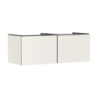 Szafka pod umywalkę wpuszczaną w blat/nablatową z 2 szufladami 1375/550 Piaskowy Beż Matowy Xilesa E HANSGROHE 54268780
