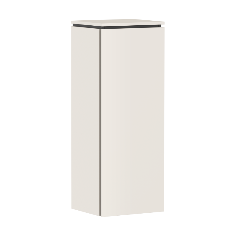 Szafka boczna średnia 400/350, drzwi lewe Piaskowy Beż Matowy Xilesa E HANSGROHE 54283780