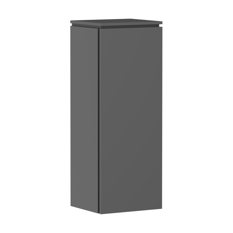 Szafka boczna średnia 400/350, drzwi prawe Szary Łupek Matowy Xilesa E HANSGROHE 54284760