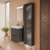 Szafka boczna wysoka 400/200, drzwi prawe Szary Łupek Matowy Xilesa E HANSGROHE 54286760