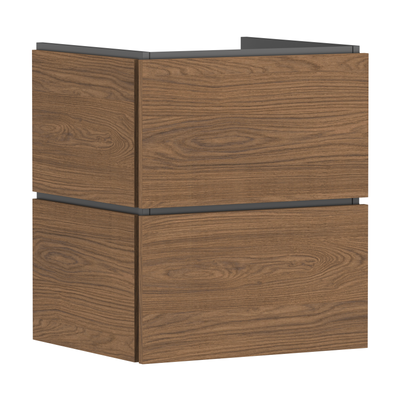 Szafka pod umywalkę wiszącą z 2 szufladami PushOpen 530/470 null Xilesa E HANSGROHE 54292550