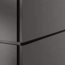 Szafka pod umywalkę wiszącą z 2 szufladami PushOpen 530/470 Szary Łupek Matowy Xilesa E HANSGROHE 54292760