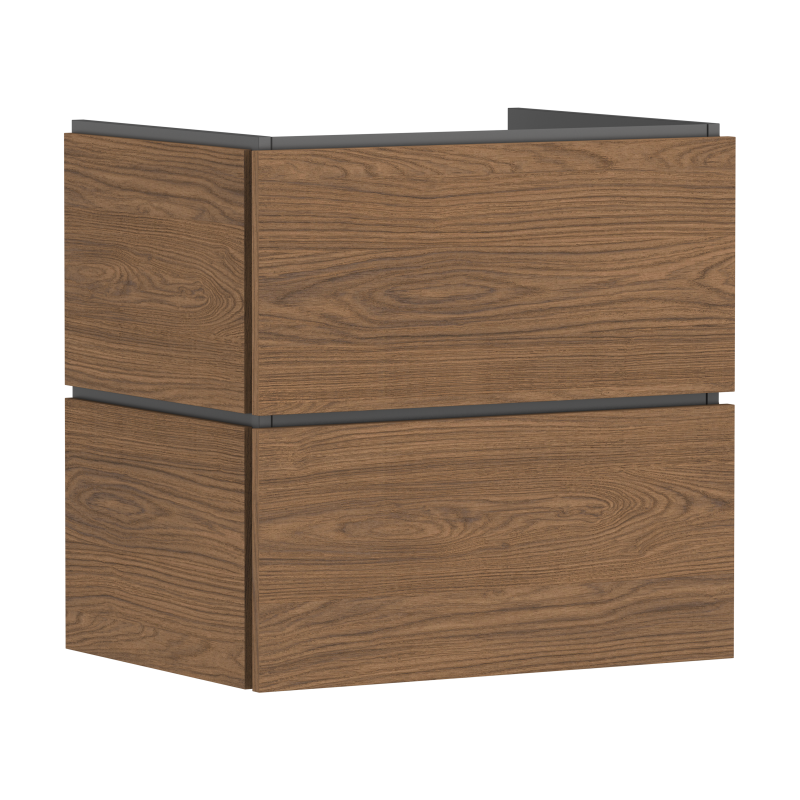 Szafka pod umywalkę wiszącą z 2 szufladami PushOpen 630/470 null Xilesa E HANSGROHE 54294550