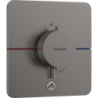 Bateria termo. do 1 odbiornika z dodatkowym wyjściem, podtynkowa Czarny Chrom brushed ShowerSelect Comfort Q HANSGROHE 15589340