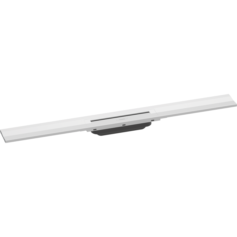 Element zewnętrzny odpływu liniowego 800, montaż przyścienny Biały Matowy RainDrain Flex HANSGROHE 56051700